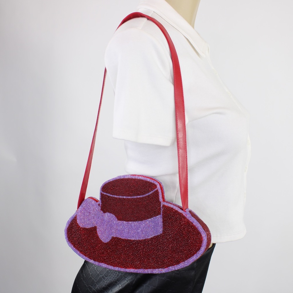Vintage vibes Red Hat Society 3D